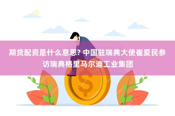 期货配资是什么意思? 中国驻瑞典大使崔爱民参访瑞典格里马尔迪工业集团