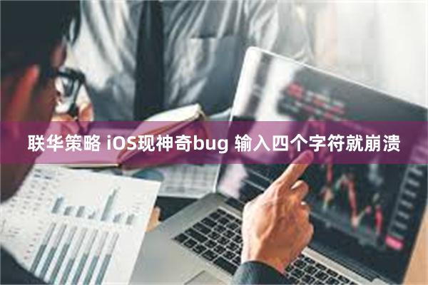 联华策略 iOS现神奇bug 输入四个字符就崩溃