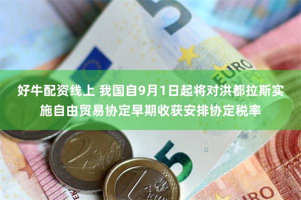 好牛配资线上 我国自9月1日起将对洪都拉斯实施自由贸易协定早期收获安排协定税率