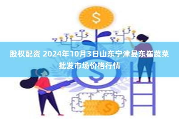 股权配资 2024年10月3日山东宁津县东崔蔬菜批发市场价格行情