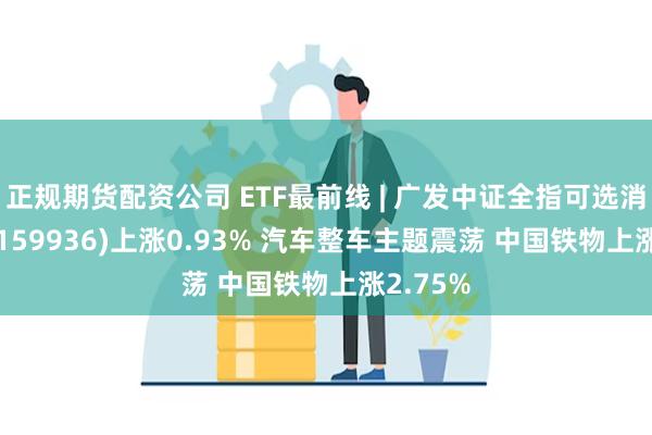 正规期货配资公司 ETF最前线 | 广发中证全指可选消费ETF(159936)上涨0.93% 汽车整车主题震荡 中国铁物上涨2.75%